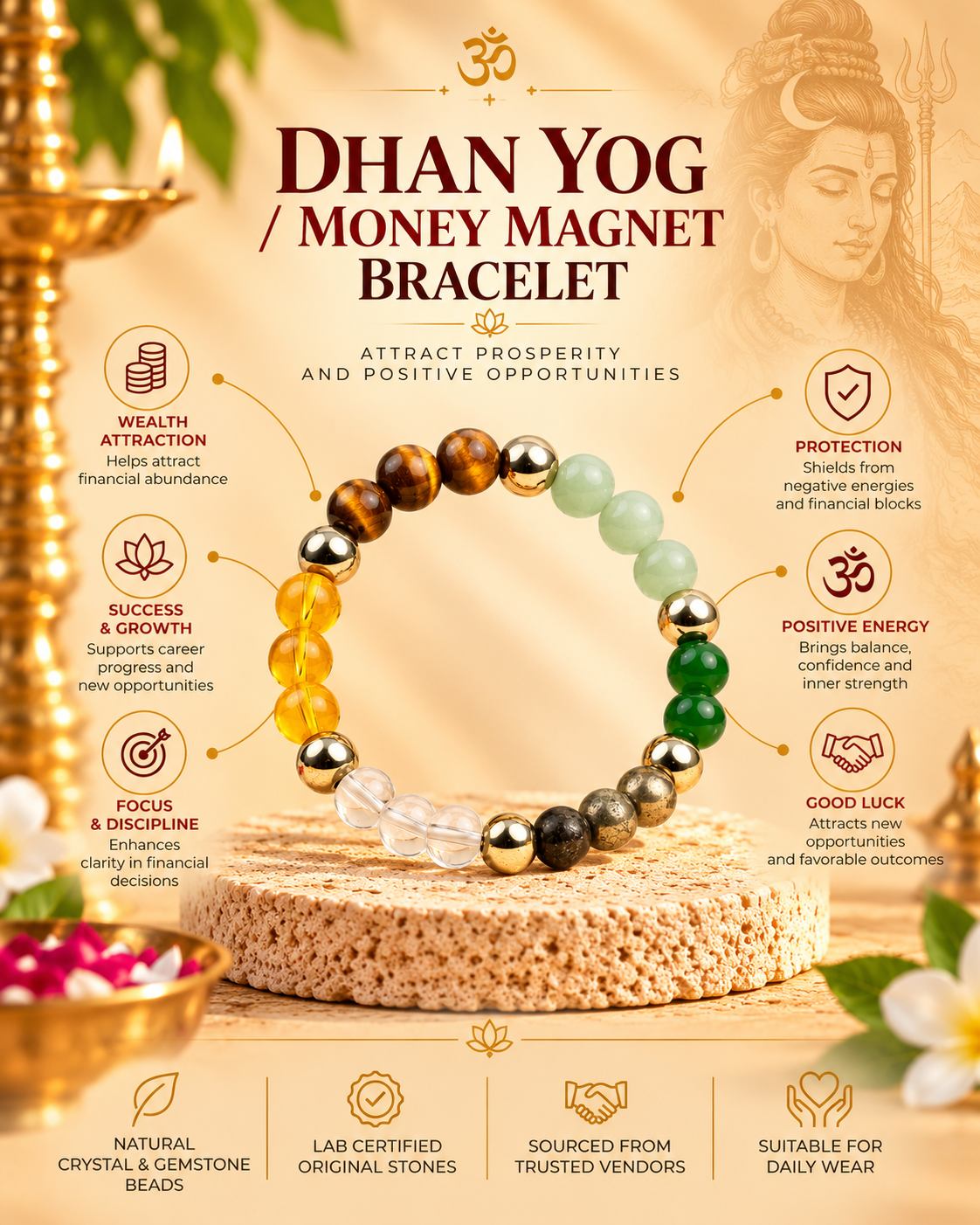 Dhan Yog / Money Magnet Bracelet - Image 2