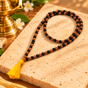 Rudraksha + Karungali Mala