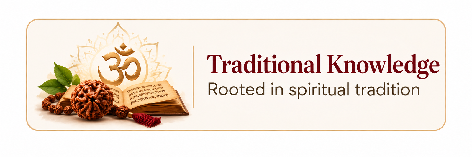 Traditional Knowledge Banner
